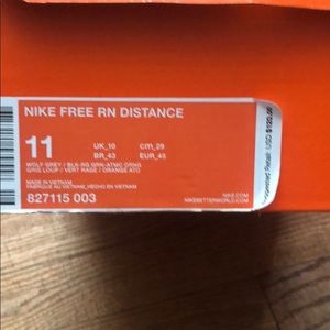 Nike Free Run Distance
